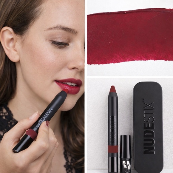 NUDESTIX Other - NUDESTIX Lip Crayon Wicked Cream Stick Soft Glam Makeup Full Siz